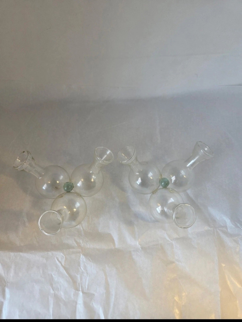 Trio Plant Propagation Bud Vases Cluster Set of 2